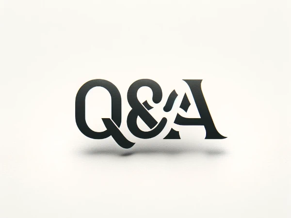 Q&Aのイラストロゴ